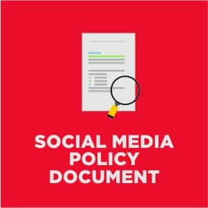 SOCIAL MEDIA POLICY DOCUMENT